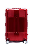 28" Aluminum Luggage (Red)