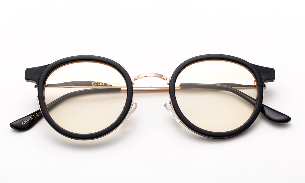 Round Anti-Blue Ray Computer Glasses