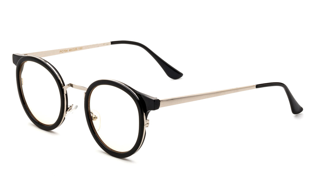 Round Anti-Blue Ray Computer Glasses