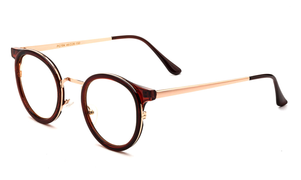 Round Anti-Blue Ray Computer Glasses