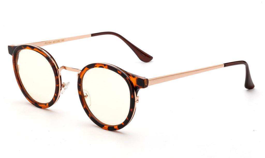 Round Anti-Blue Ray Computer Glasses