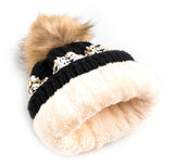 Multi Color Pom Beanie