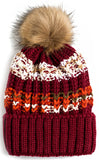 Multi Color Pom Beanie