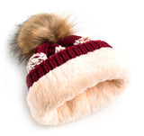 Multi Color Pom Beanie