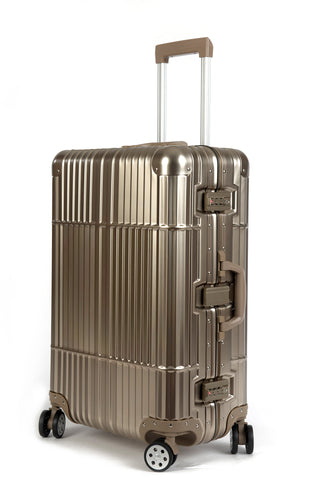 24" Aluminum Luggage (Champagne)