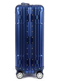 28" Aluminum Luggage (Blue)