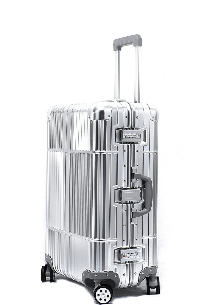 24" Aluminum Luggage (Silver)
