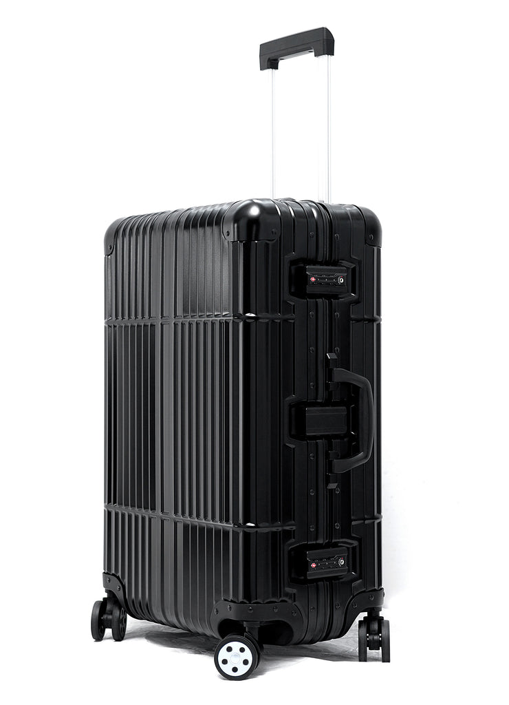28" Aluminum Luggage (Black) – Newbee Fashion