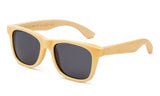 light bamboo wood smoke sunglasses