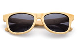 light bamboo wood smoke sunglasses