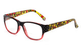 "Mosaic" Bifocal Squared Frames Bottom Half Readers