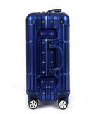 20" Aluminum Luggage Carry-On (Blue)