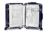 20" Aluminum Luggage Carry-On (Blue)