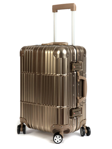 20" Aluminum Luggage Carry-On (Champagne)