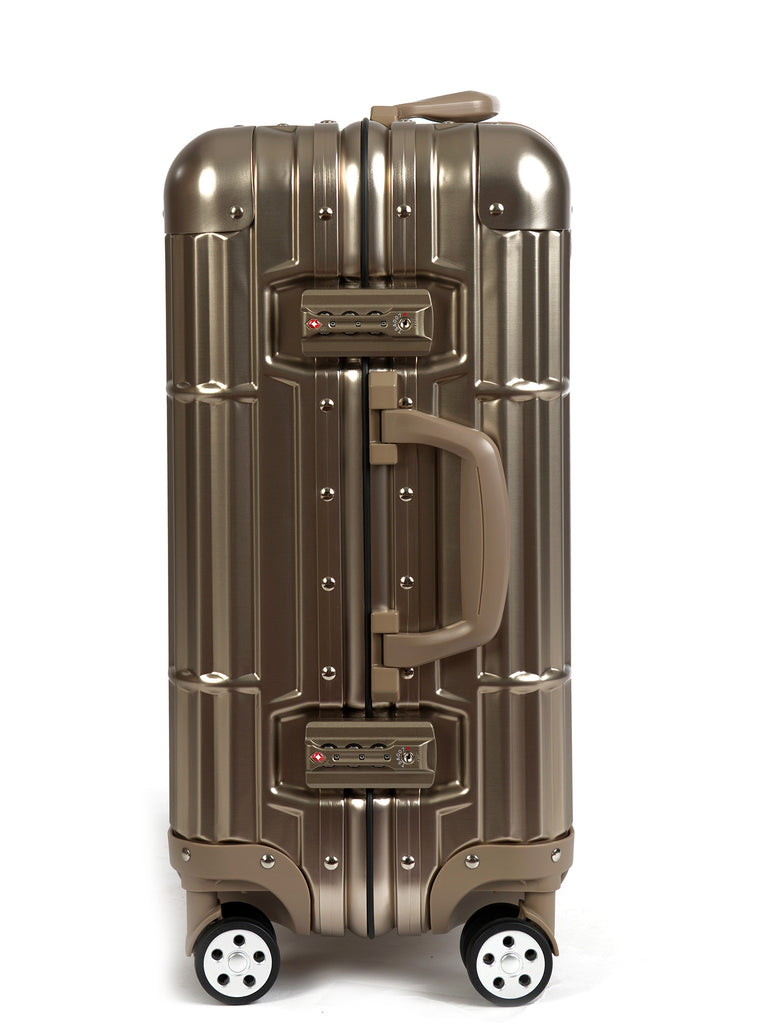 Original Cabin Carry-On Aluminium Suitcase, Silver